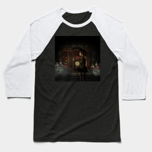 Wonderful steampunk lady Baseball T-Shirt